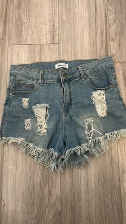 Light blue Jean shorts