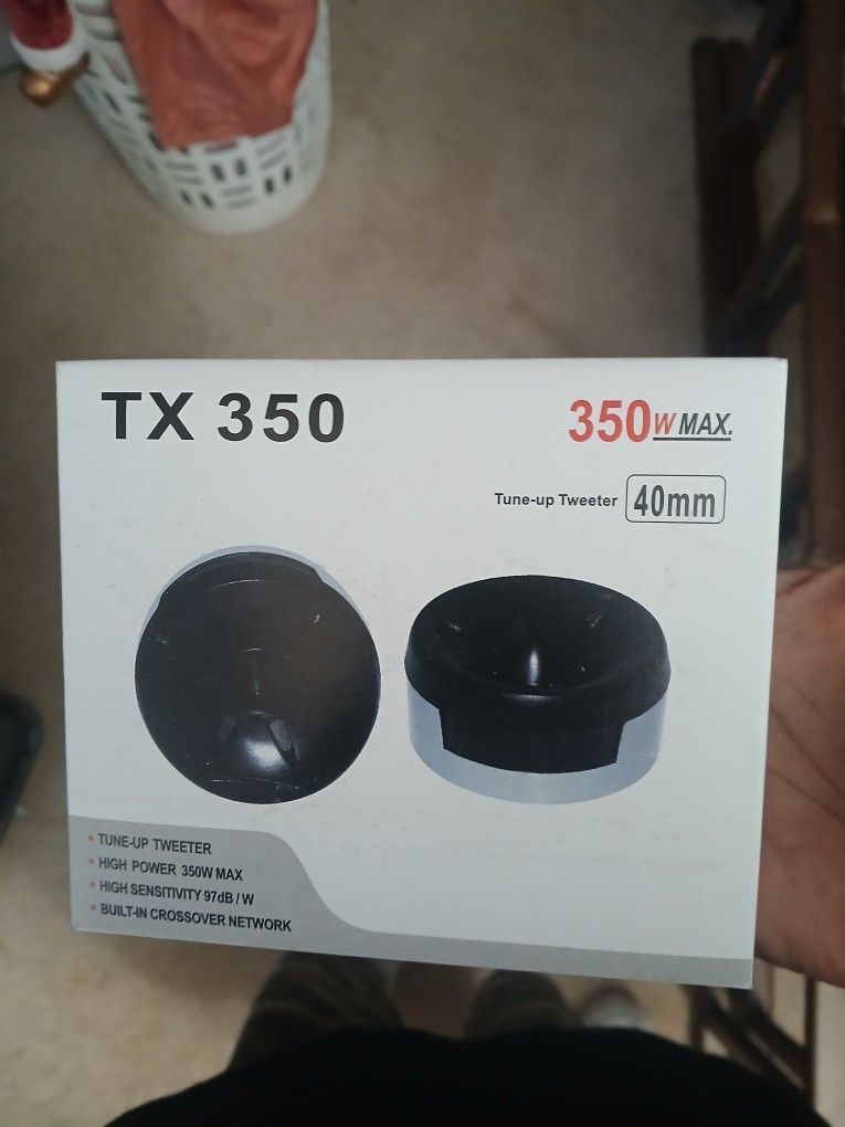 TX350 Audio Tweeters Brand New In The Box