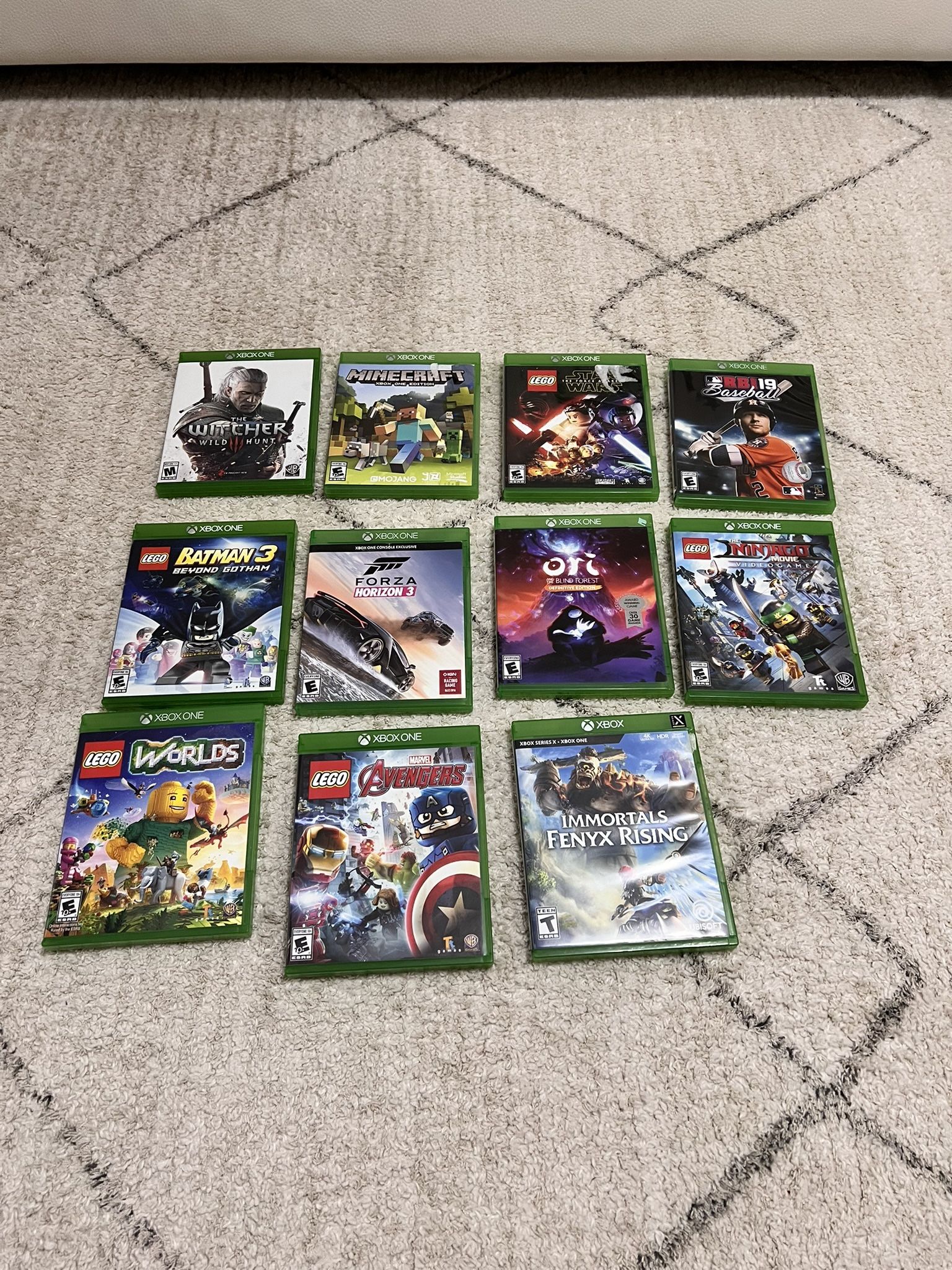 Bundle of Xbox One Games, 11 Unique Titles! (Sports, Kids, Adventure)