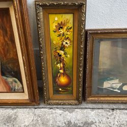 Vintage Flower Painting