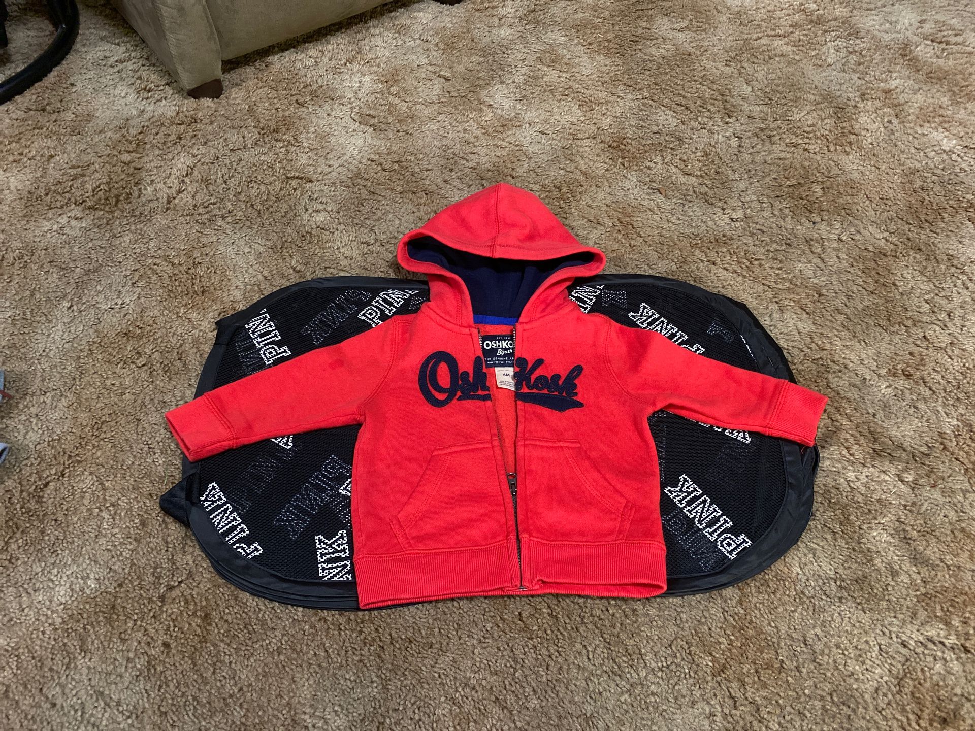 Oshkosh hoodie 6 months