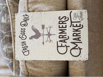 Kitchen sign