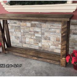 Rustic Entryway Table