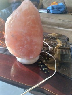 Salt Rock Lamp