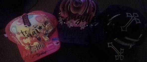 New Hats Good Condition Prices Ranging From $15.00 To $30.00