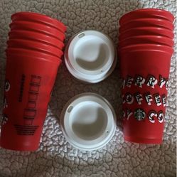 Starbucks Reusable Cups. 10 Pack