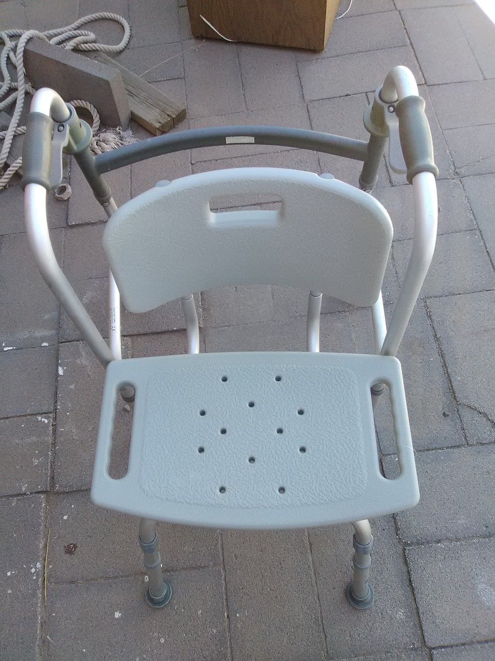 Handicap shower chair and Walker