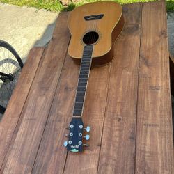 Left-Handed Laguna Acoustic Guitar- Used
