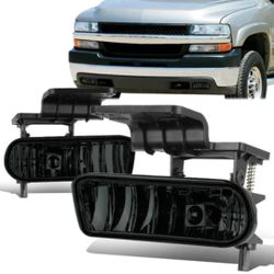 99-06 Chevrolet Silverado Suburban Tahoe Fog Lights Luces Niebla Neblina Focos Chevy