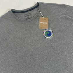 NWT Patagonia Men’s XXL Gray Unity Fitz Responsibili-Tee Short Sleeve T Shirt