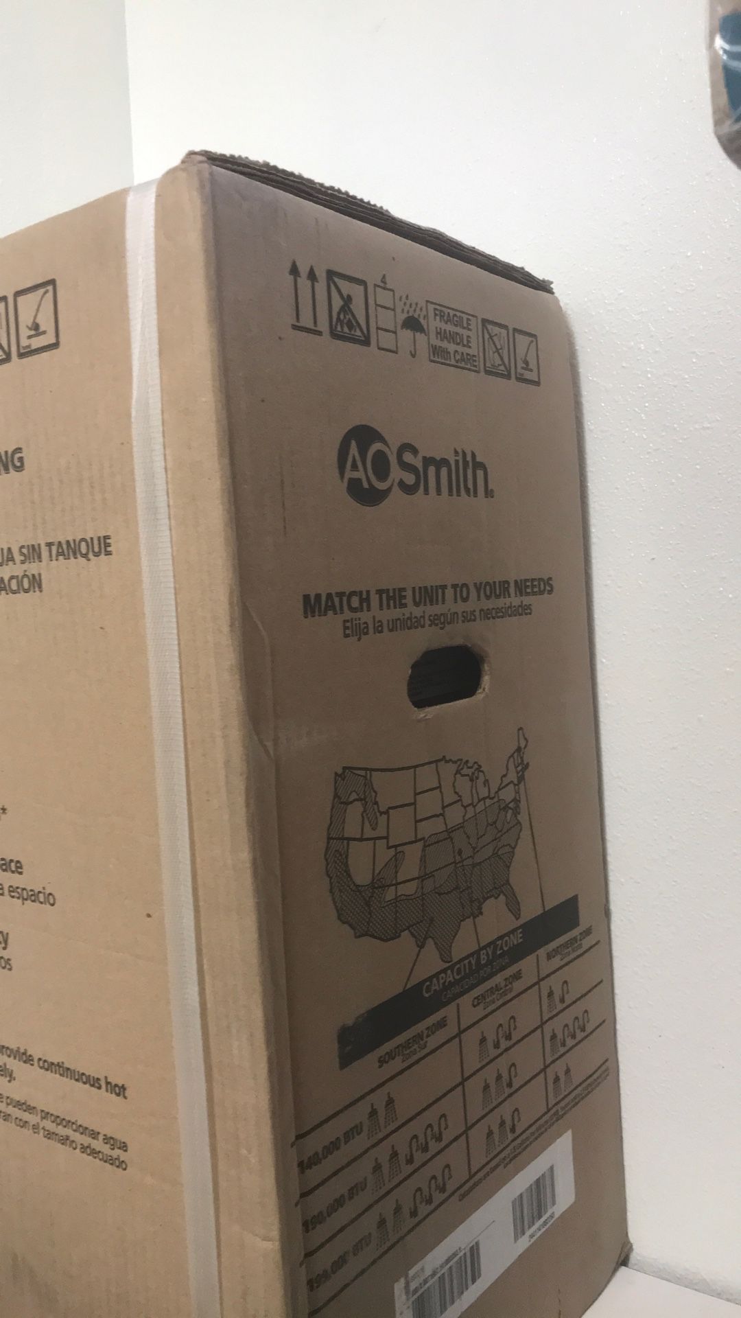 A.O. Smith Signature Series 8-GPM 190000-BTU I Natural Gas/Liquid Propane Tankless Water Heater Item #1055556 | Mod