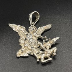 San Arcángel Pendant .925 Sterling Silver 