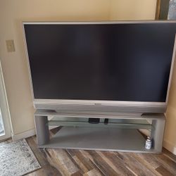 TV Mitsubishi 60-inch and Stand