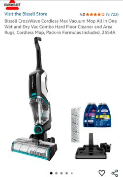 Vacuum/ mop Bisell crosswave