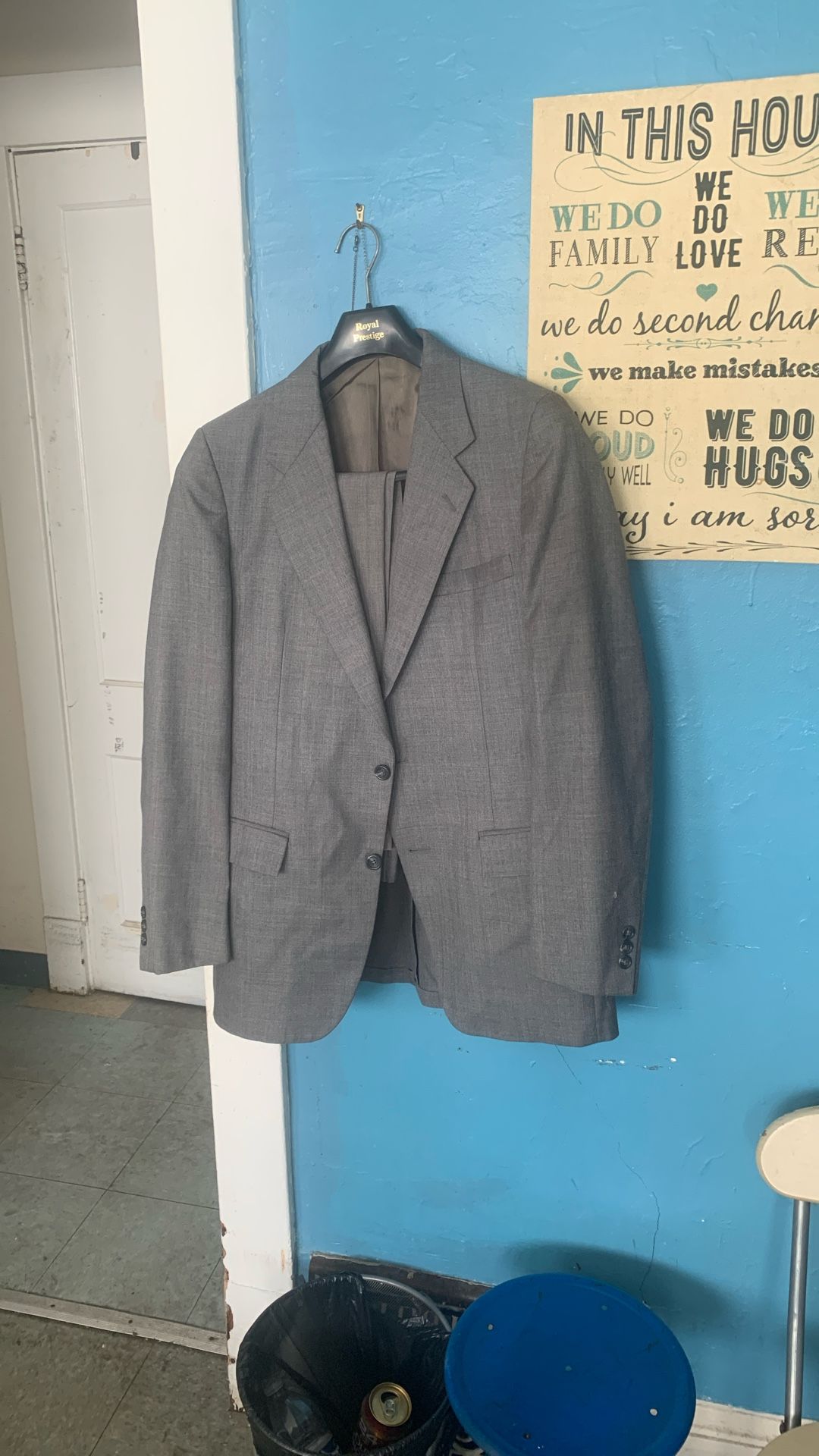 Men Grey Suite
