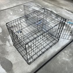 Medium 2 Door Kennel Crate 