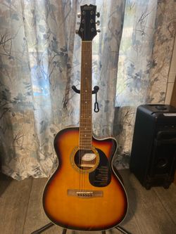 Mitchell O120CESB Acoustic-Electric Guitar - $120