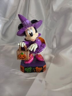 Disney Minnie Mouse Halloween Witch Figurine