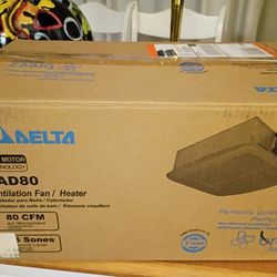 Bathroom Vent and Heater
