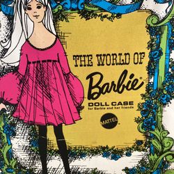 The World Of Barbie Doll Case For Barbie And Her Friends MATTEL 1968