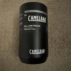 Camelbak Horizon Tall Can Cooler Mug - Insulated Stainless Steel Black 16oz