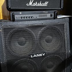 Laney 412 Cabinet and Marshall Valvestate 100W