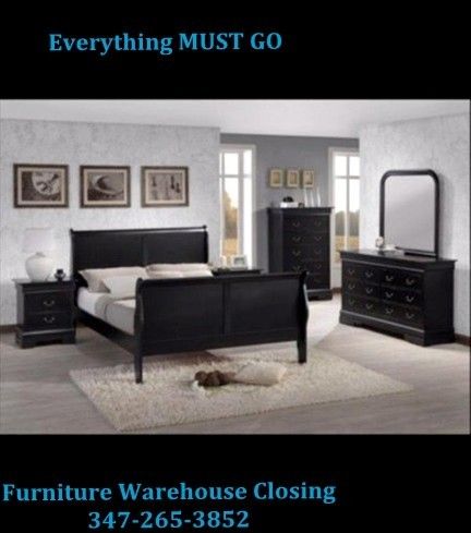 Louis Philippe bedroom set. Must Go