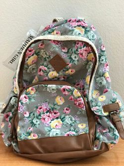 Brand new Madden girl floral backpack