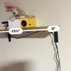 2 Modern Hanging Wall Shelf