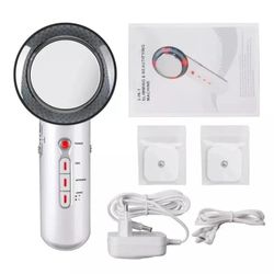 3IN 1 Slimming Beauty Instrument EMS Ultrasonic Massager Slimming and Fat Burnin