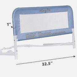 Dream on Me Mesh Security Bed Rail QUICK & EASY ASSEMBLY: Our secure bed railing is designed for simple, stress-free installation; No tools needed. PR