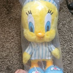 Vintage Tweety Bird Plush New 1998