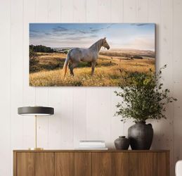 New Horse Landscape Canvas Wall Art