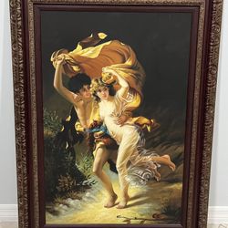 Mirror, Paintings and Candle Holder