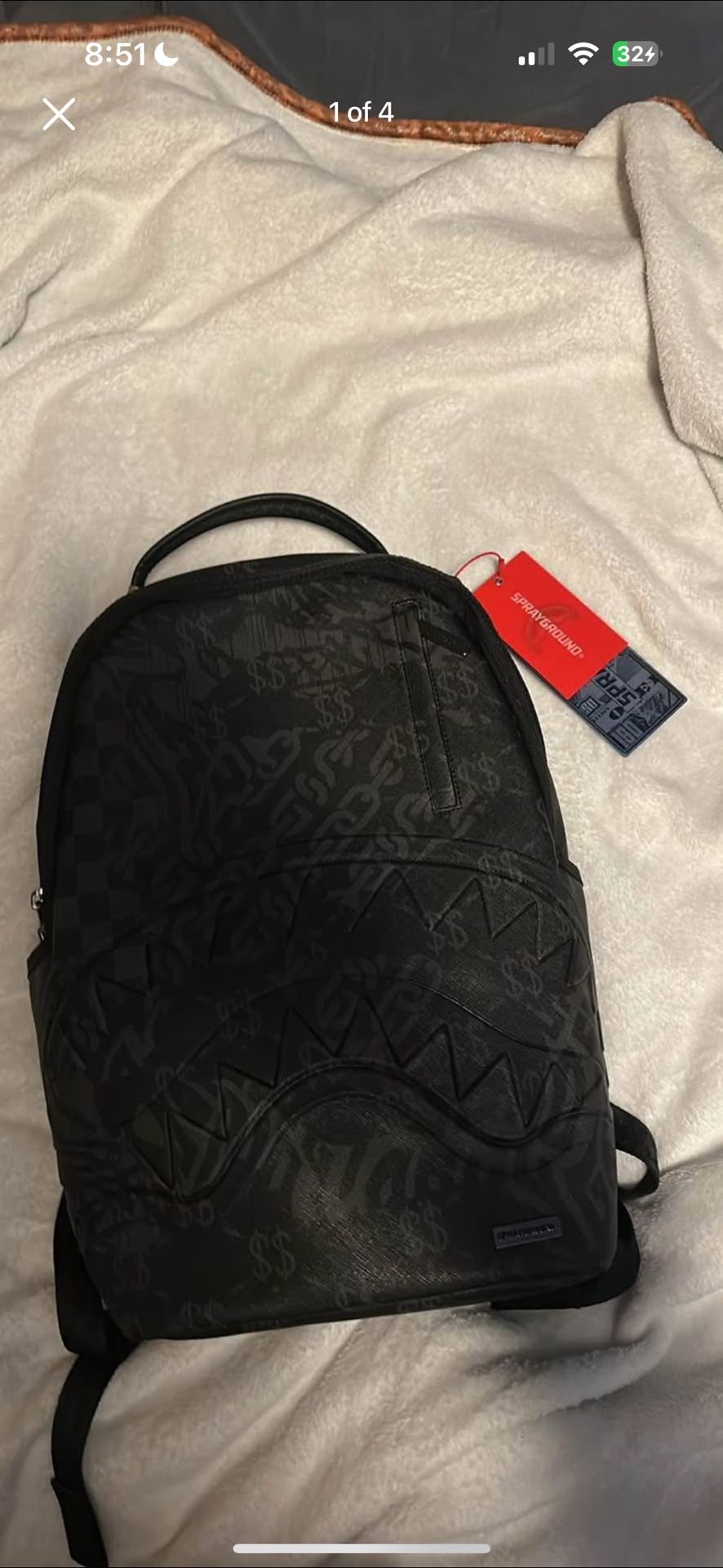 Spray ground bag
