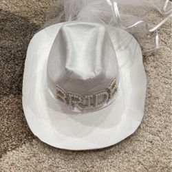 Bride Cowboy Hat