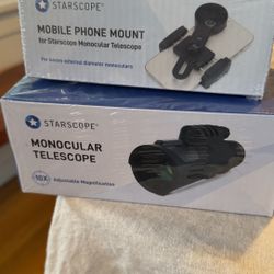 Starscope Monocular Telescope And Mount