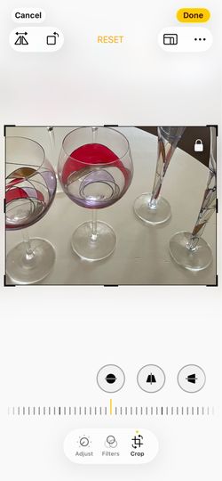 Beautiful multi colored wine (2)and champagne glasses(2)