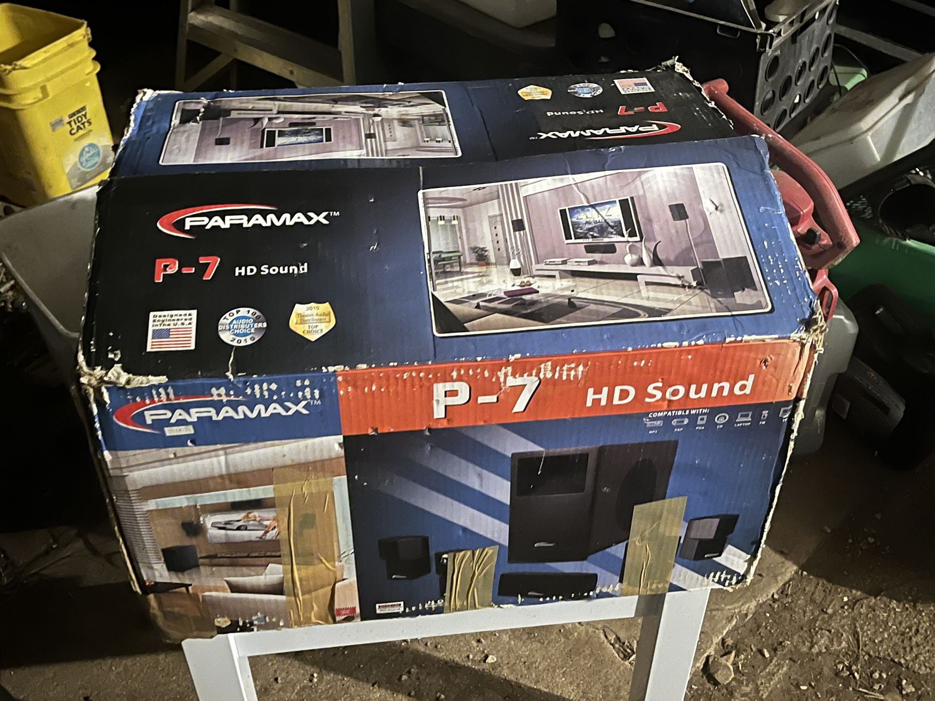 Paramax P-7 HD Sound System  (untested)