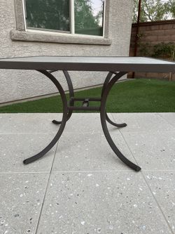 Patio table