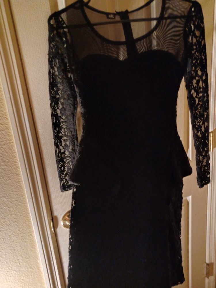 Little Black Dress Peplum