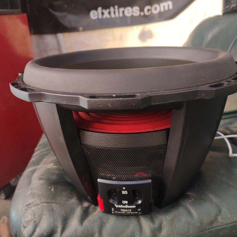 12" Rockford Fosgate TOD412