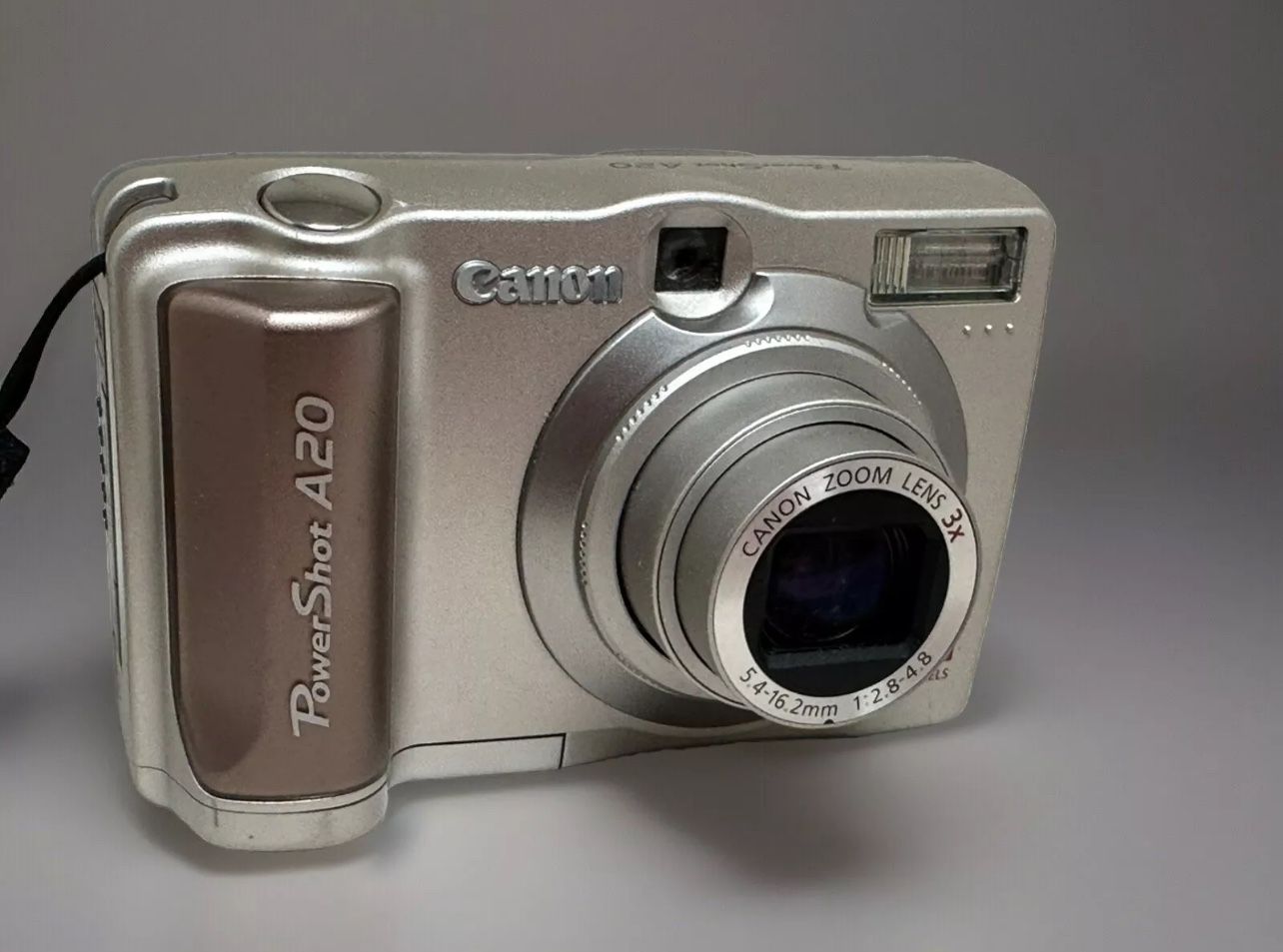 Canon PowerShot A20 Compact Digital Camera 2.1MP TESTED Works Clean