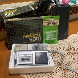 Olympus Pearlcorder S901 Perfect With Box And Case