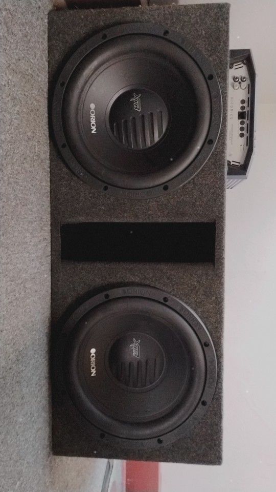 ORION XTR 10inch Subwoofer with 1100 Watt Class D Amp Included