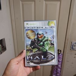 Halo: Combat Evolved original Xbox Platinum Hits