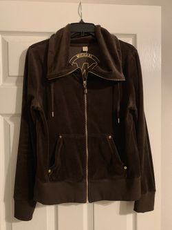BRAND NEW!! Women’s Michael Kors Zip-up jacket Color: Brown/Gold Size:Medium Retail:$99.00 Pick up only 77090 area No Trades