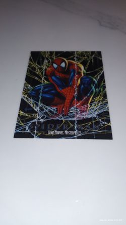 Spider-Man 1992 Marvel Masterpieces Trading Card