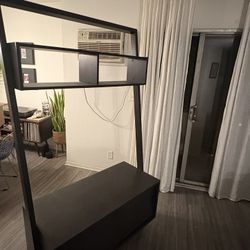 Crate & barrel Tv Console Stand Used 