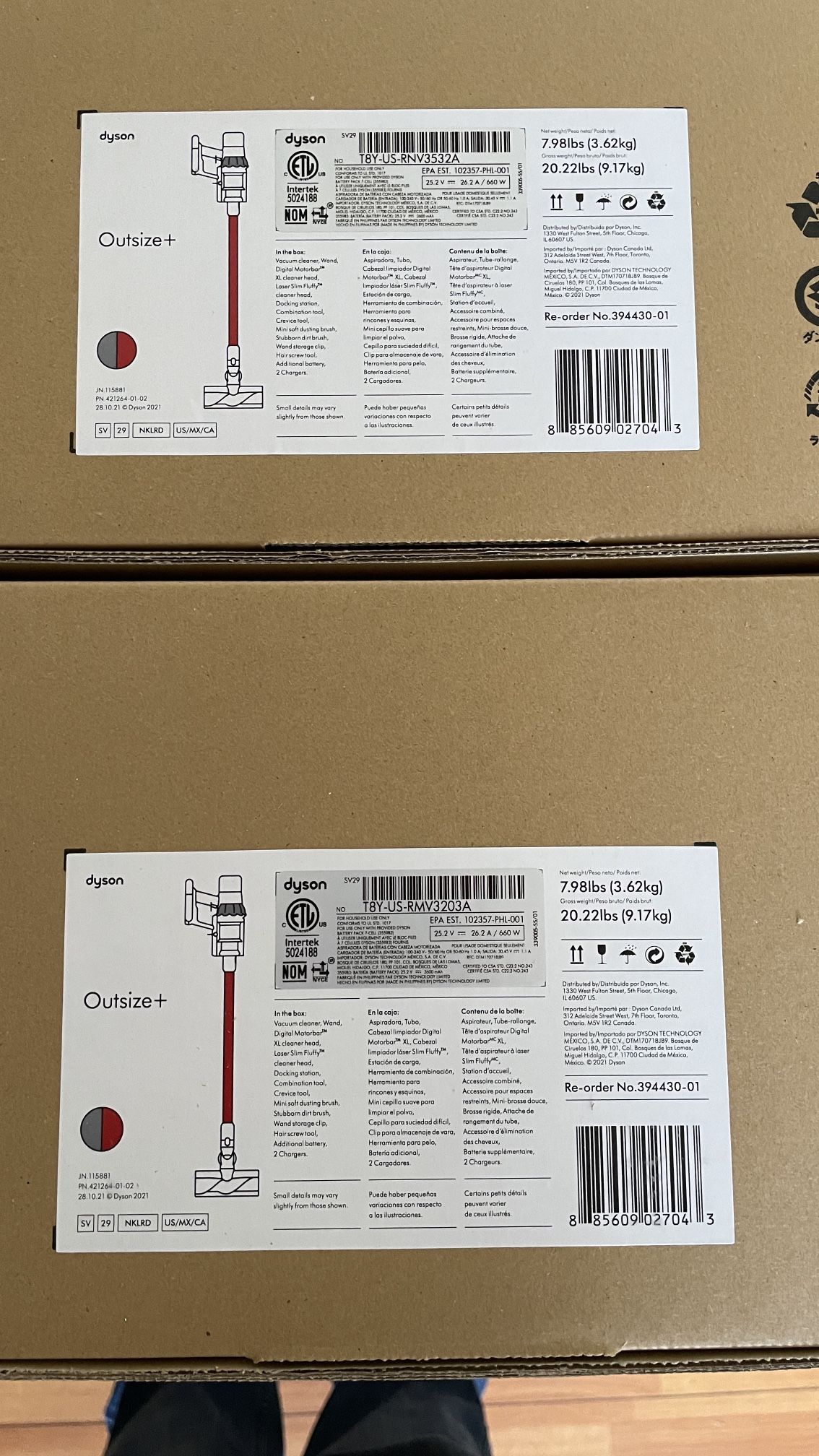 Dyson Outsize+ Cordless Vacuum Cleaner